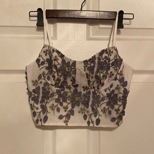 Shein xs zipper cami top